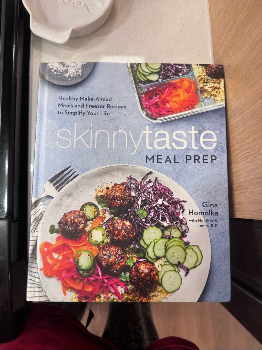 Meal Prep Cookbook - Blue Cover